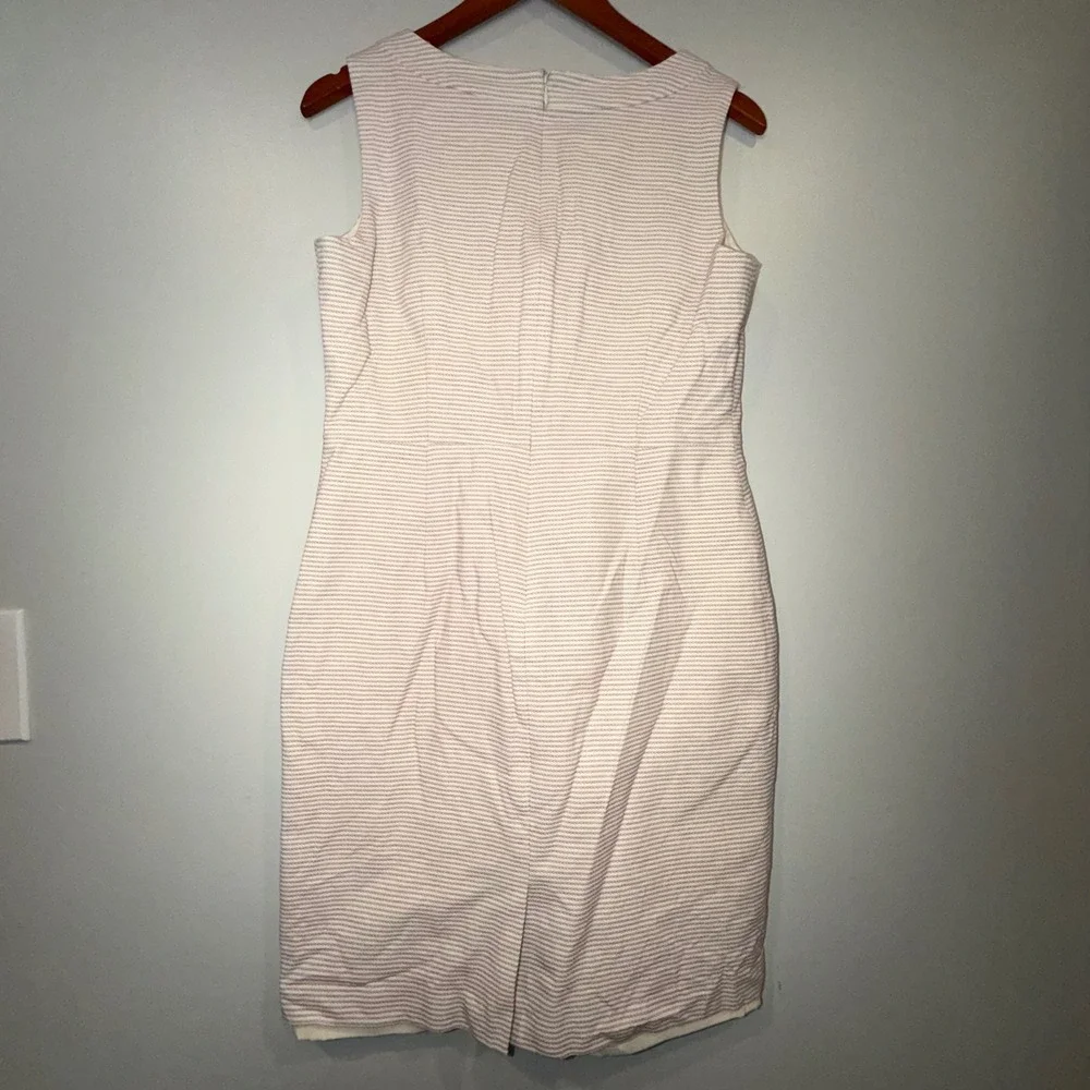 Talbots Womens Dress Sleeveless Business Career Office Sheath Minimalist Classic - Picture 4 of 6
